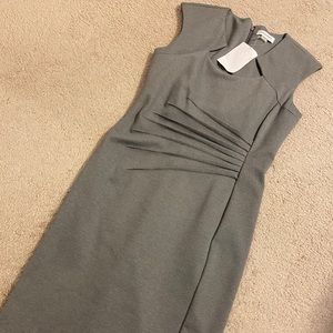Calvin Klein grey formal dress